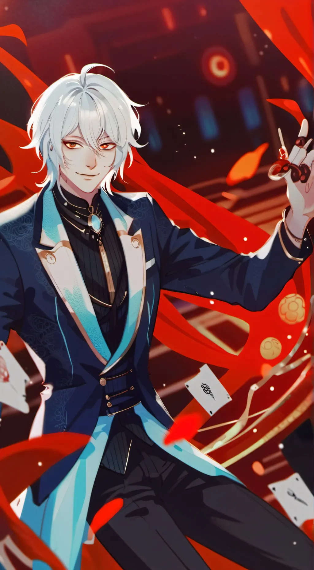 ai character: Casper/Grim Reaper background