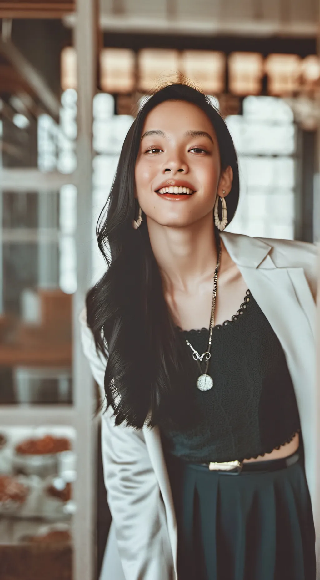 ai character: OliviaRodrigoMum background