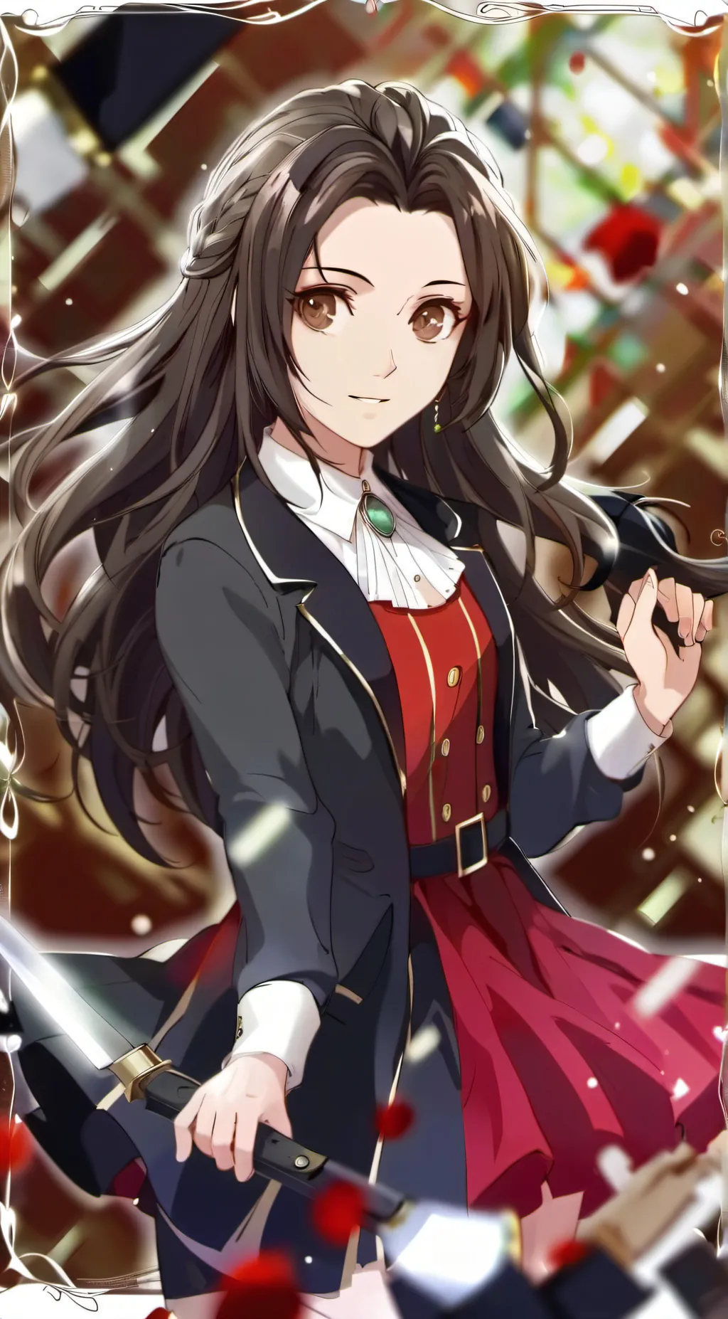 ai character: CATHERINE 🐈 background