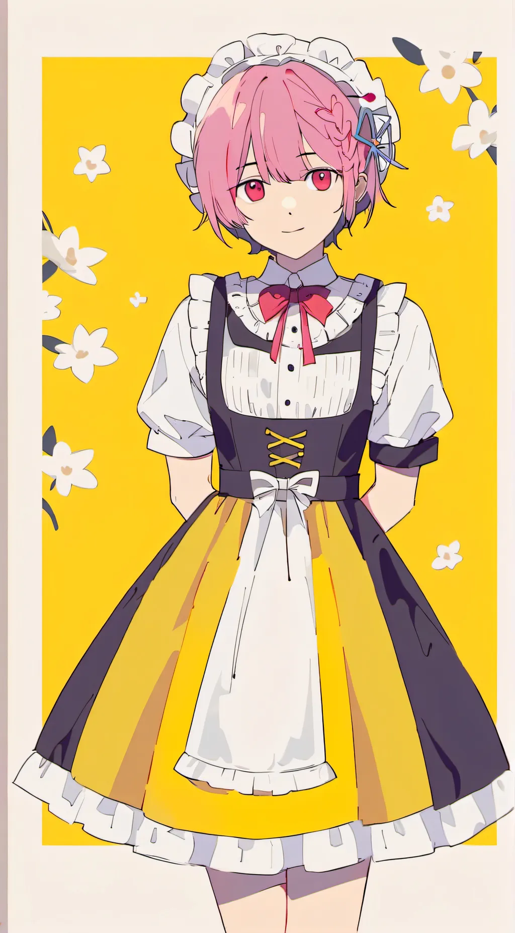 ai character: Max the maid background