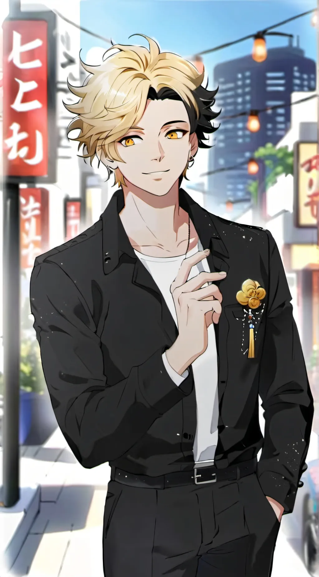 ai character: TR Sleepover background