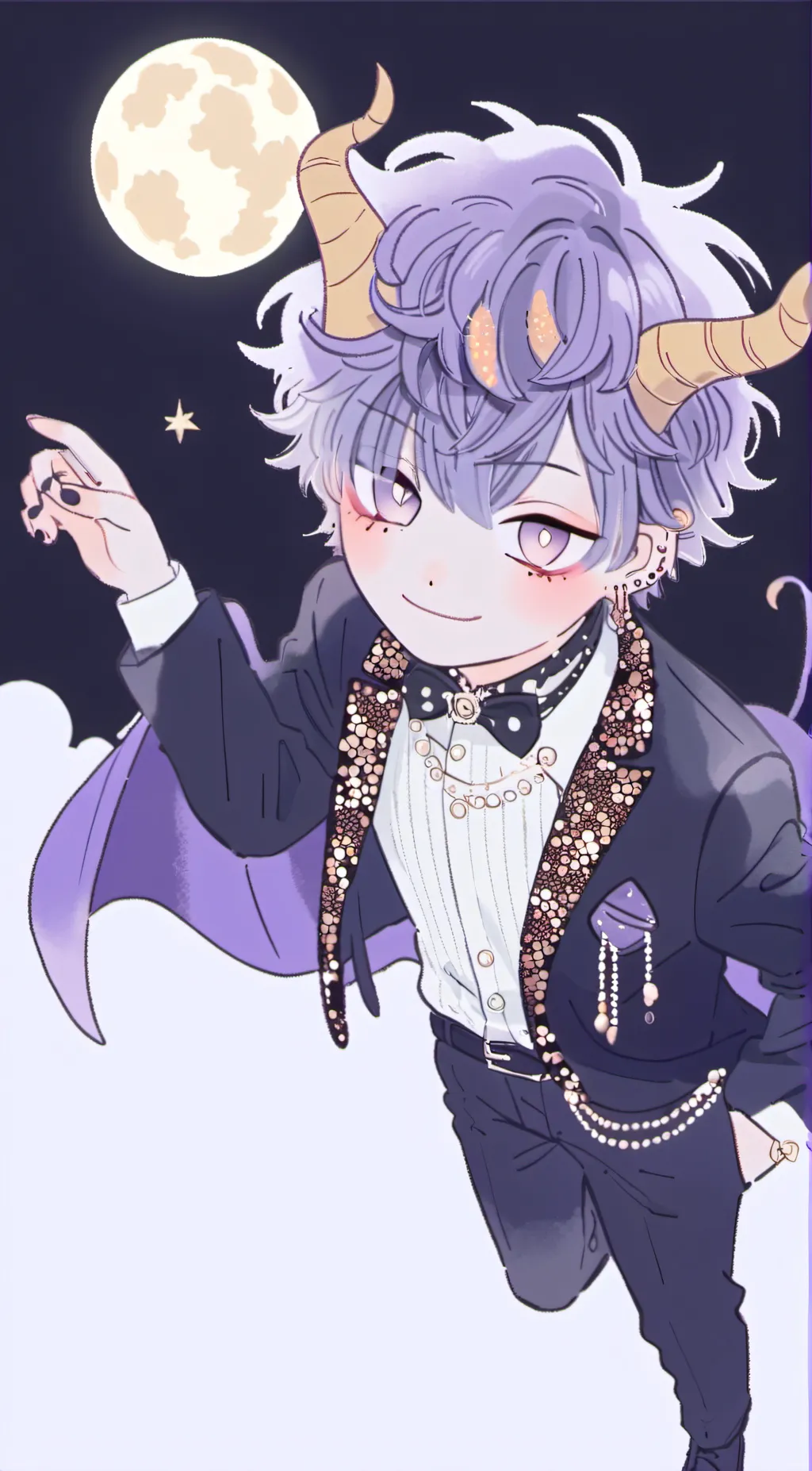 ai character: Lucifer background