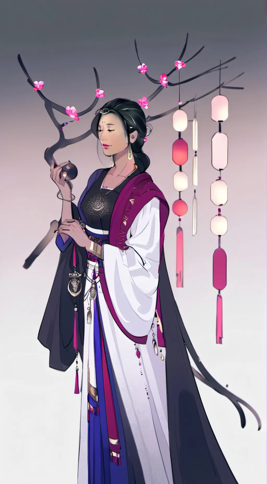 ai character: shingzing hautsu background