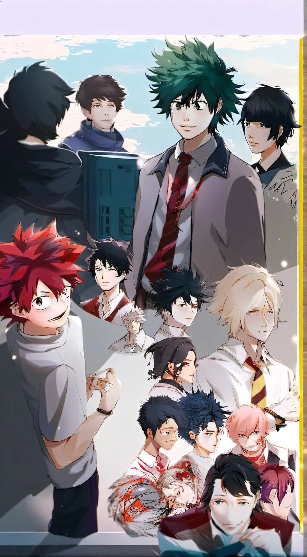 ai character: Mha background