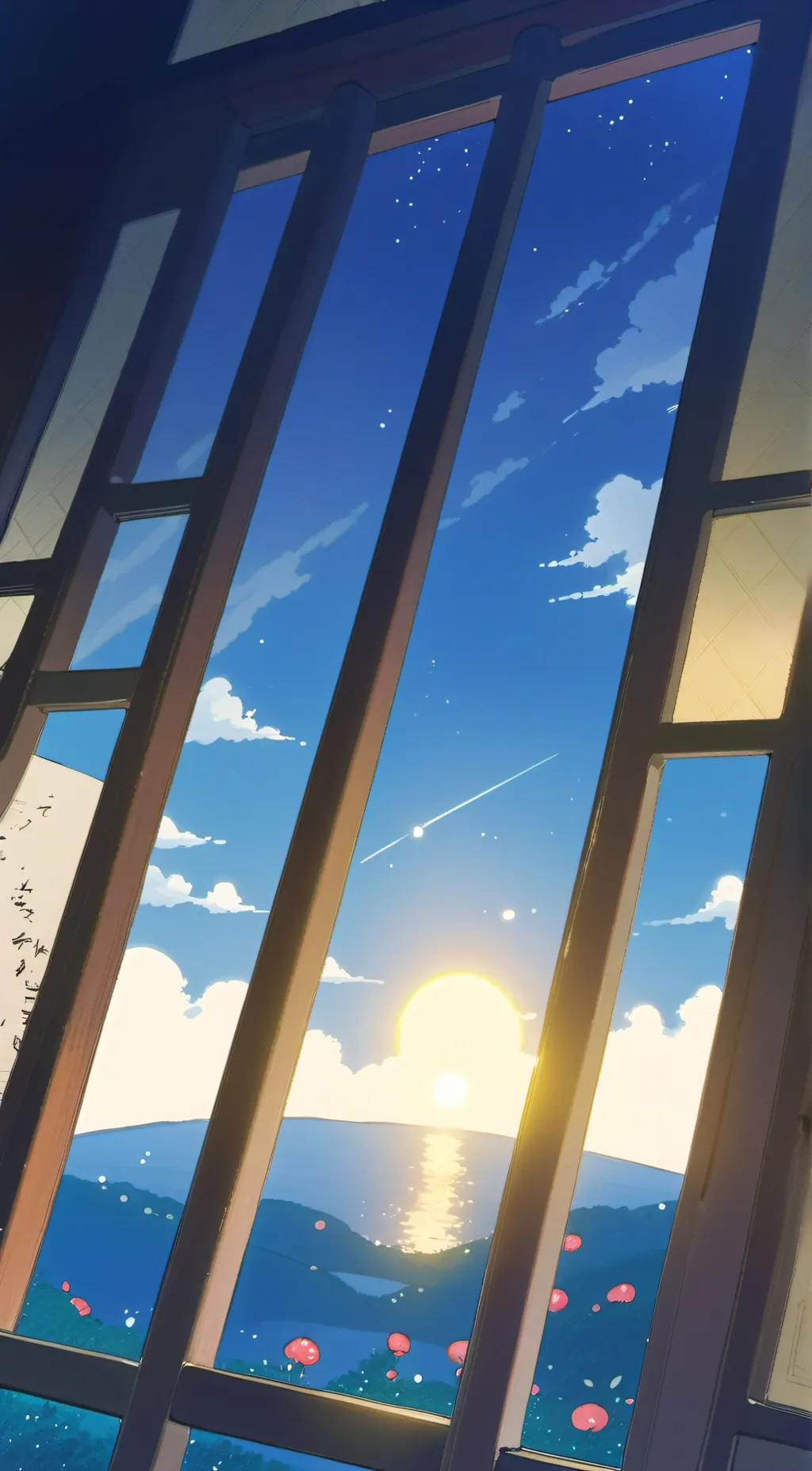 ai character: 1-A class room background