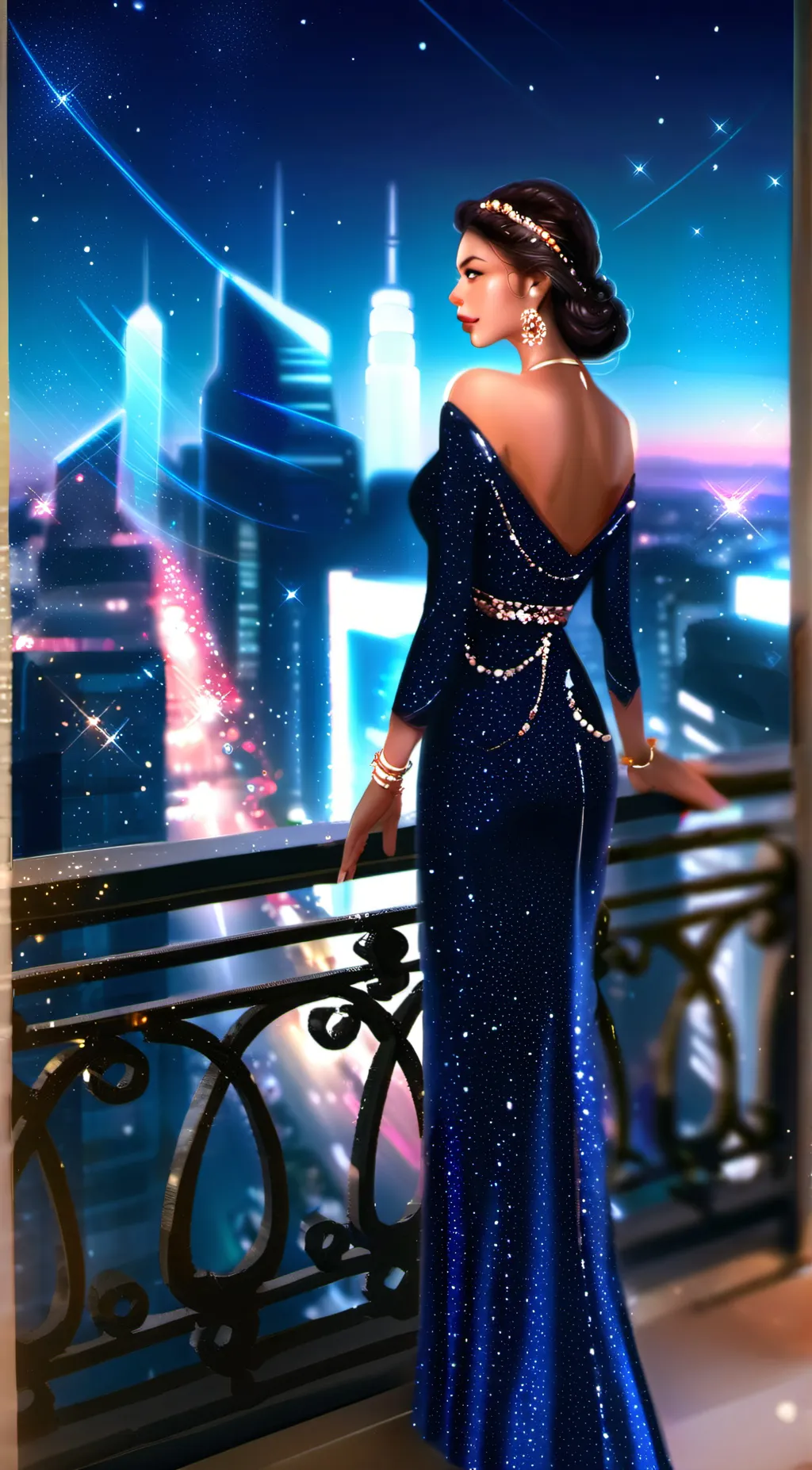 ai character: Brianna  background