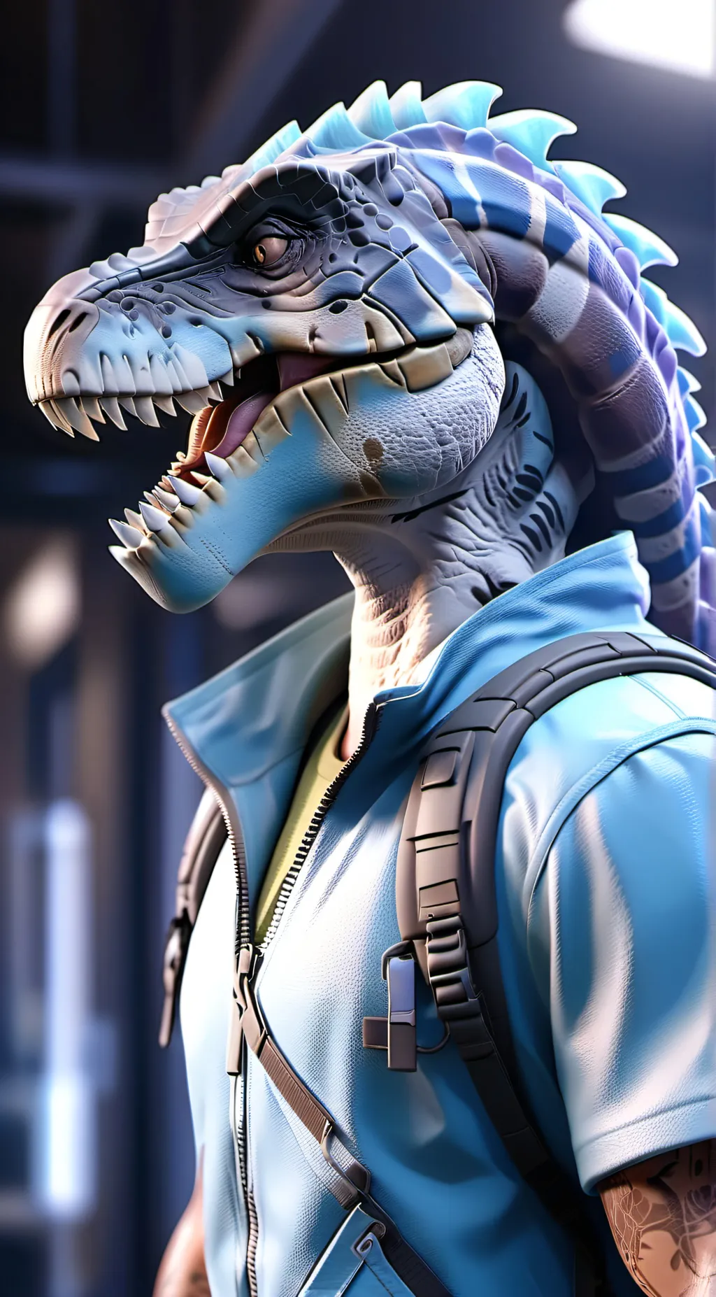 ai character: raptisa  background