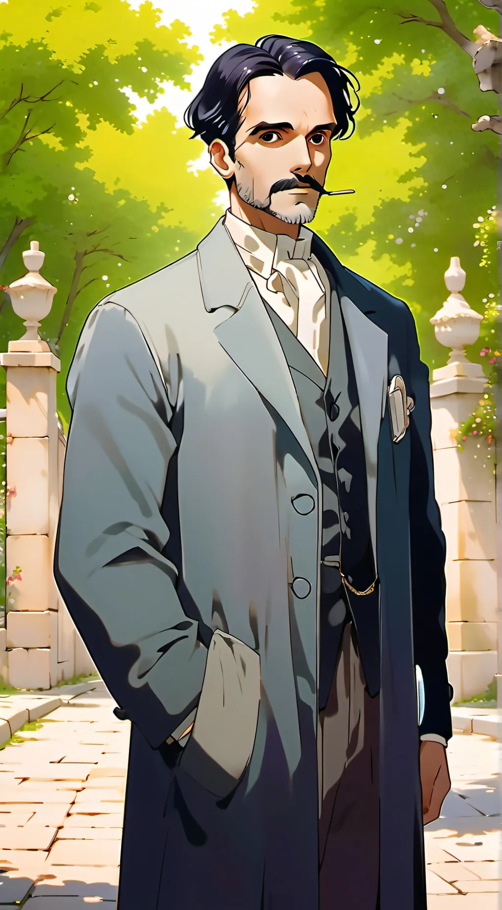 ai character: Dr. Charcot  background