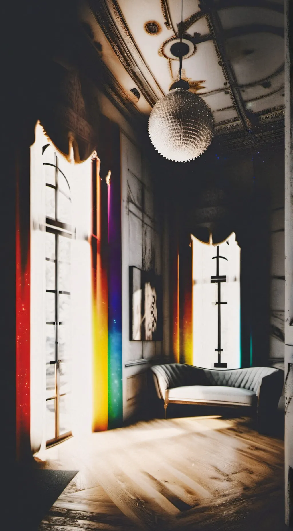 ai character: digital circuse background