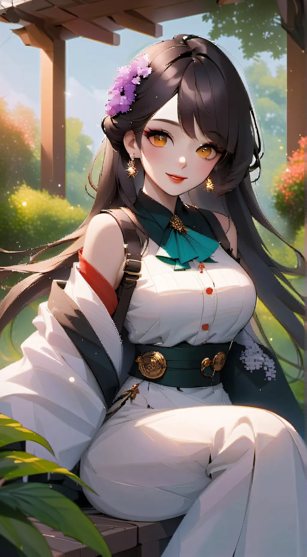 ai character: Lily  background