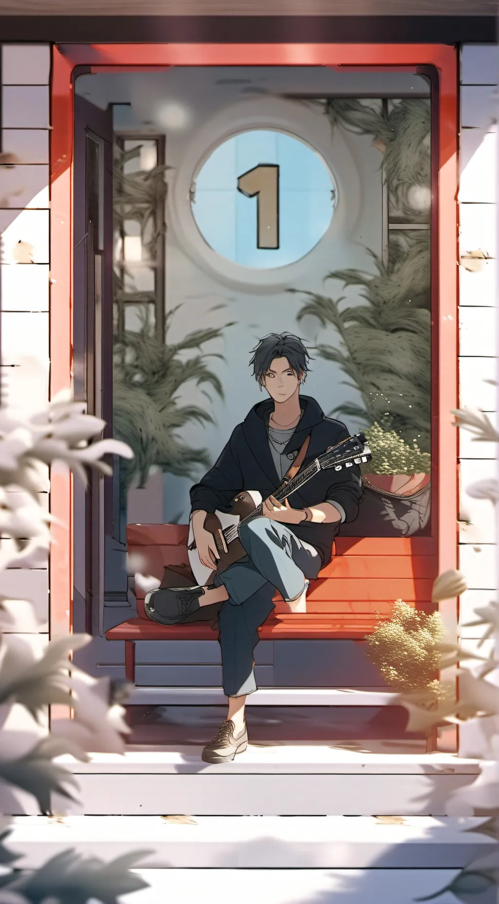 ai character: 1 background