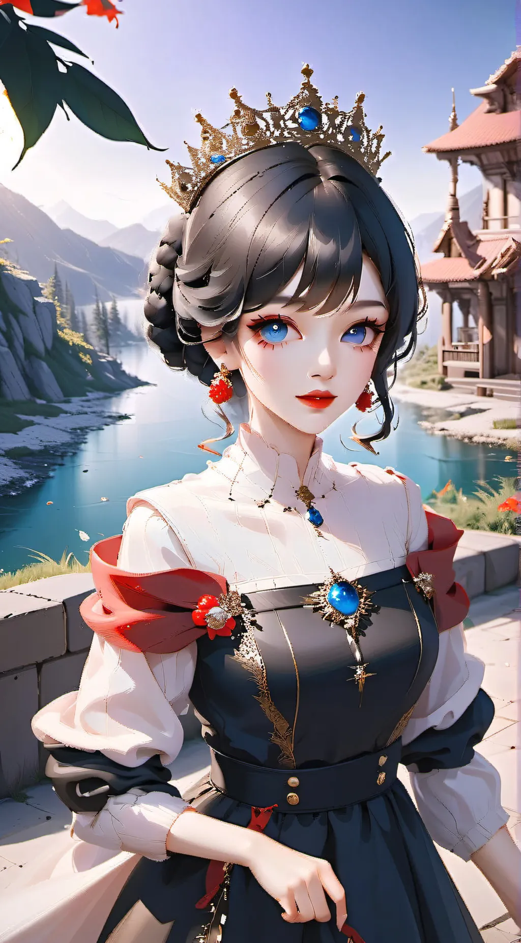 ai character: Princess Emily  background