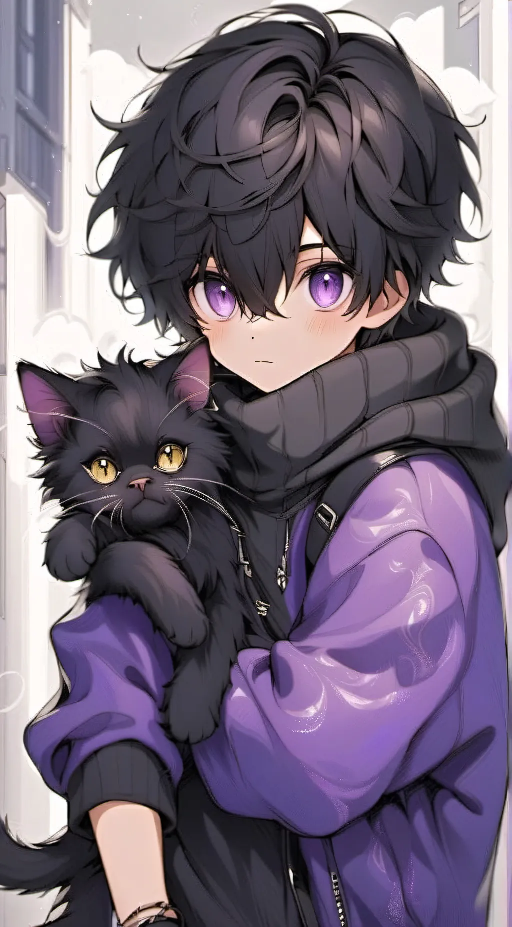 ai character: 💜Abel💜 background