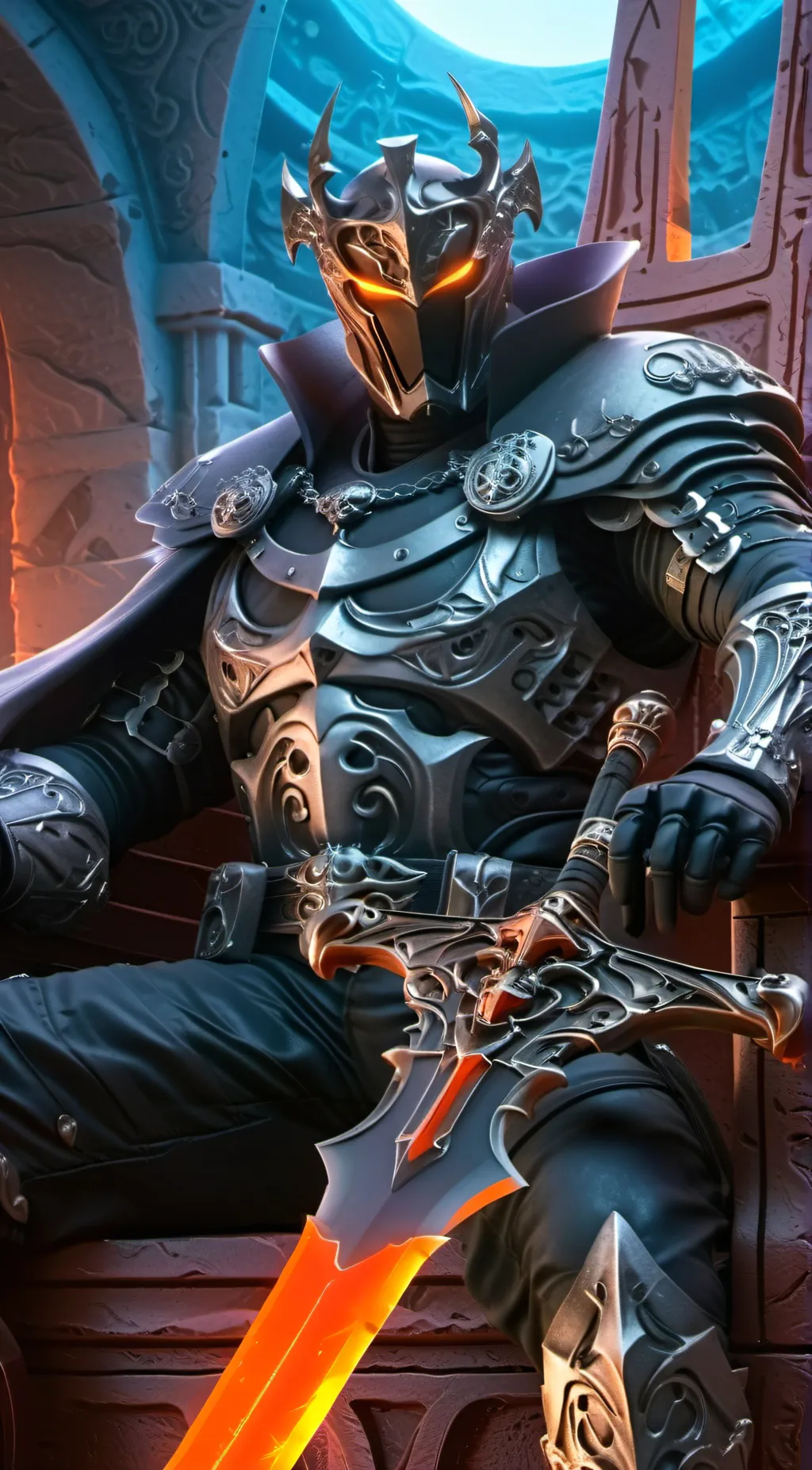 ai character: Omega Knight background