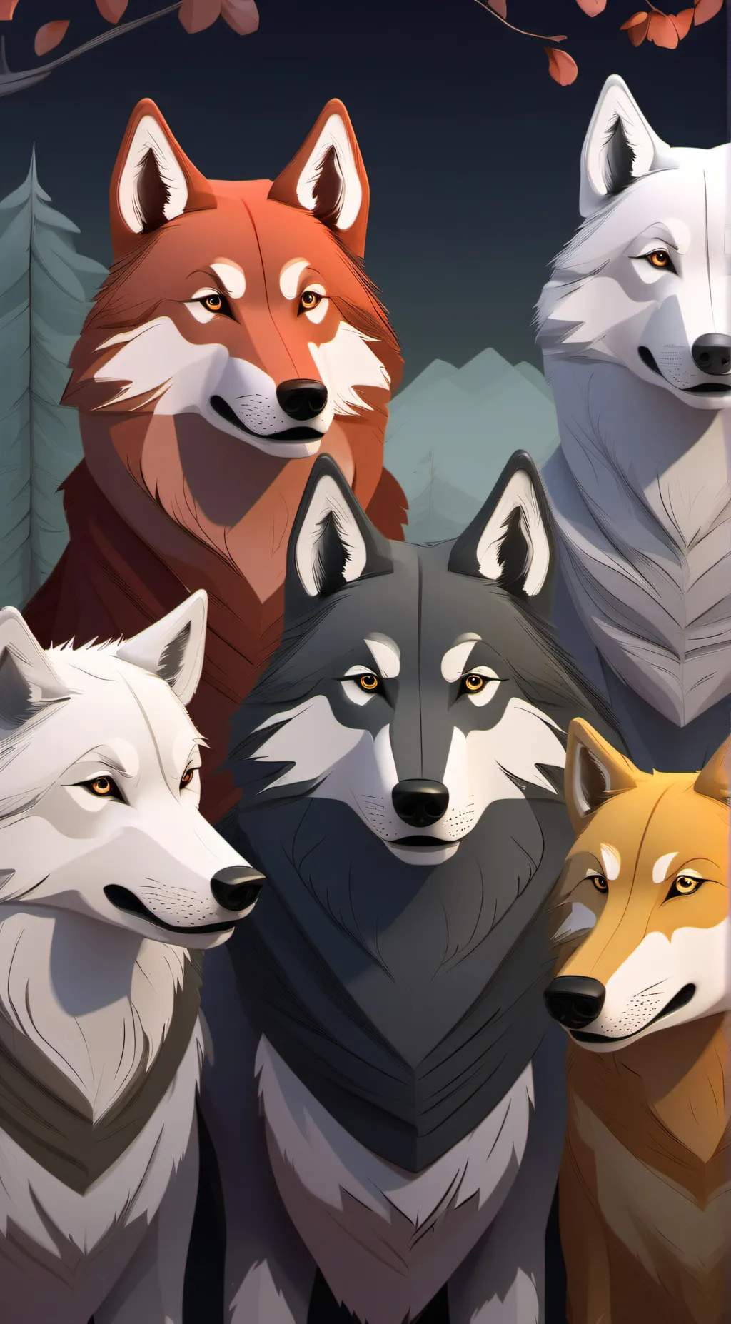 ai character: Wolf Pack background