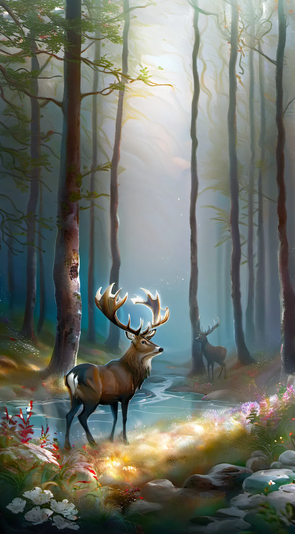 ai character: TDIIIII background