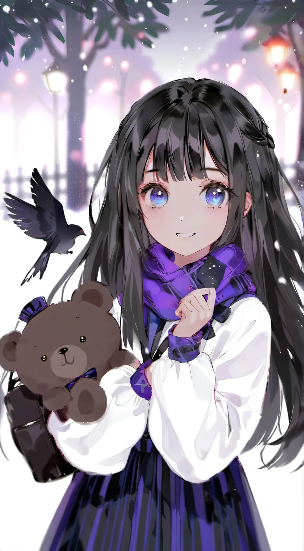 ai character: Rose background