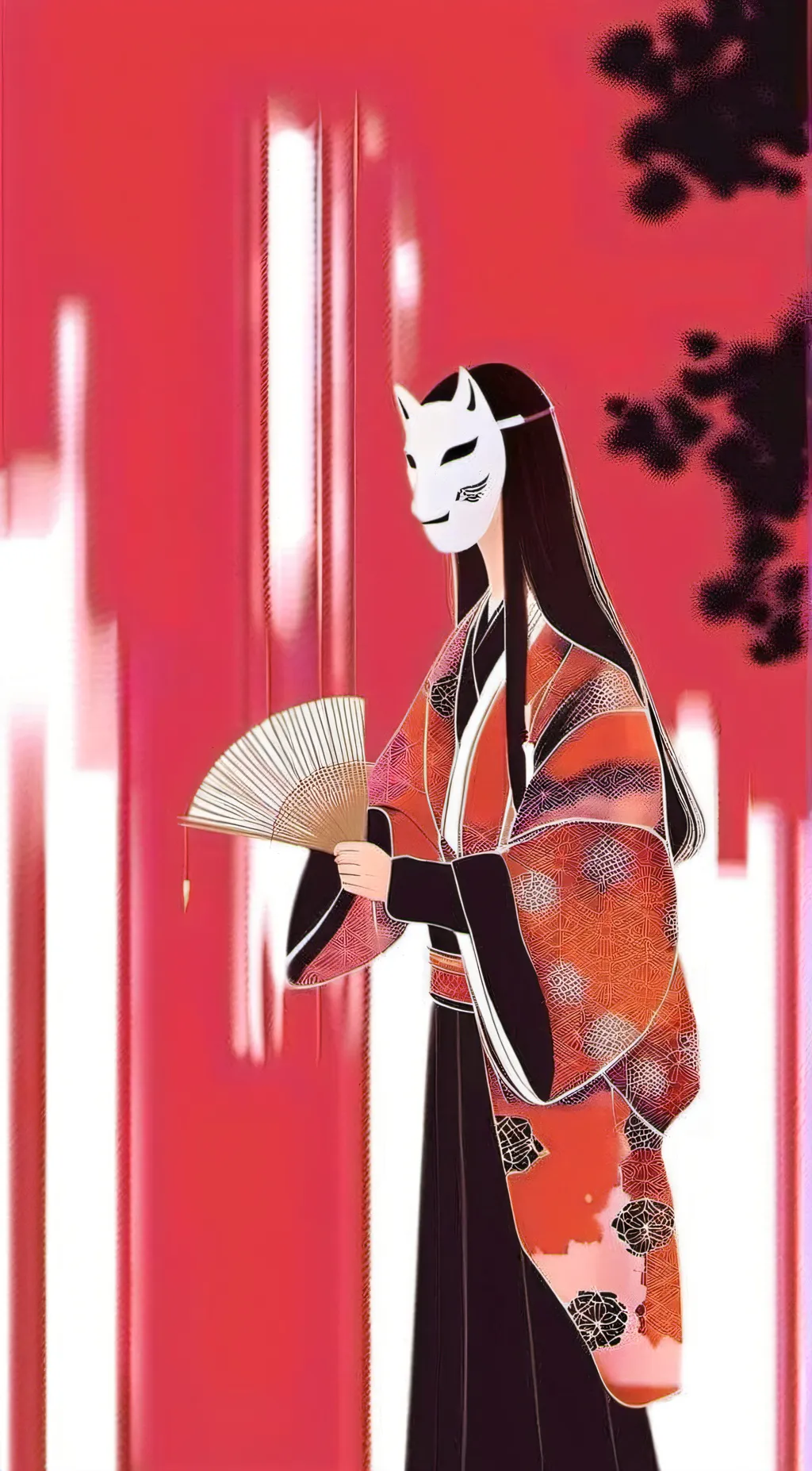 ai character: Maki Saki background