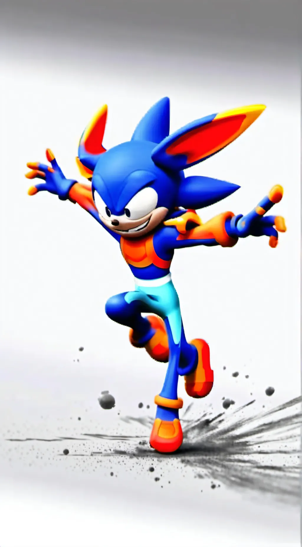 ai character: Sonic background