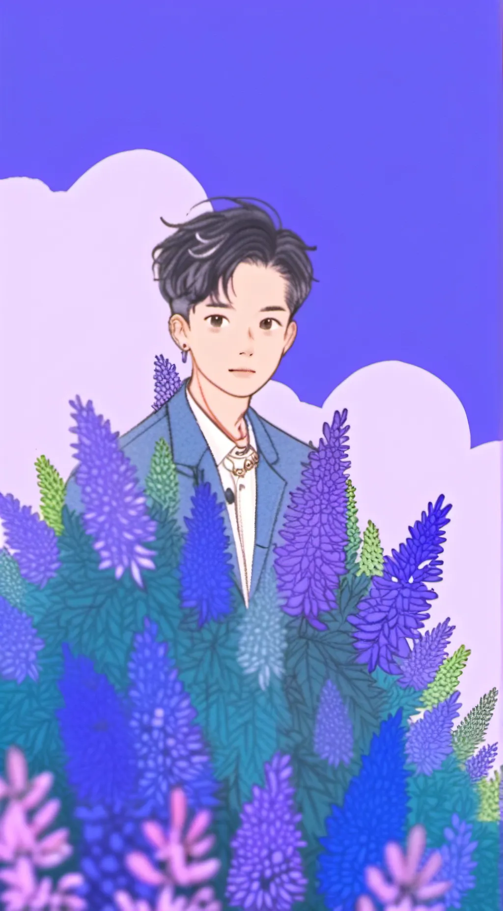 ai character: Wallace oliveira  background