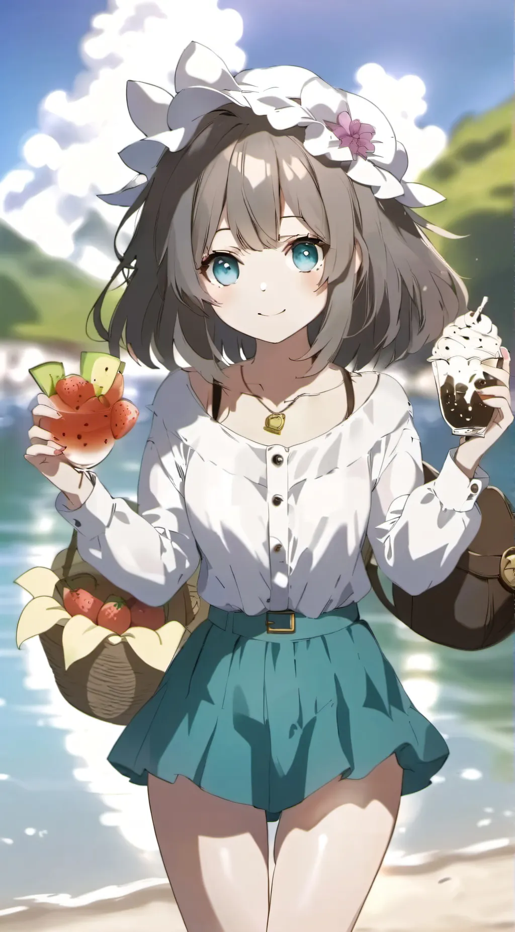 ai character: cayt background