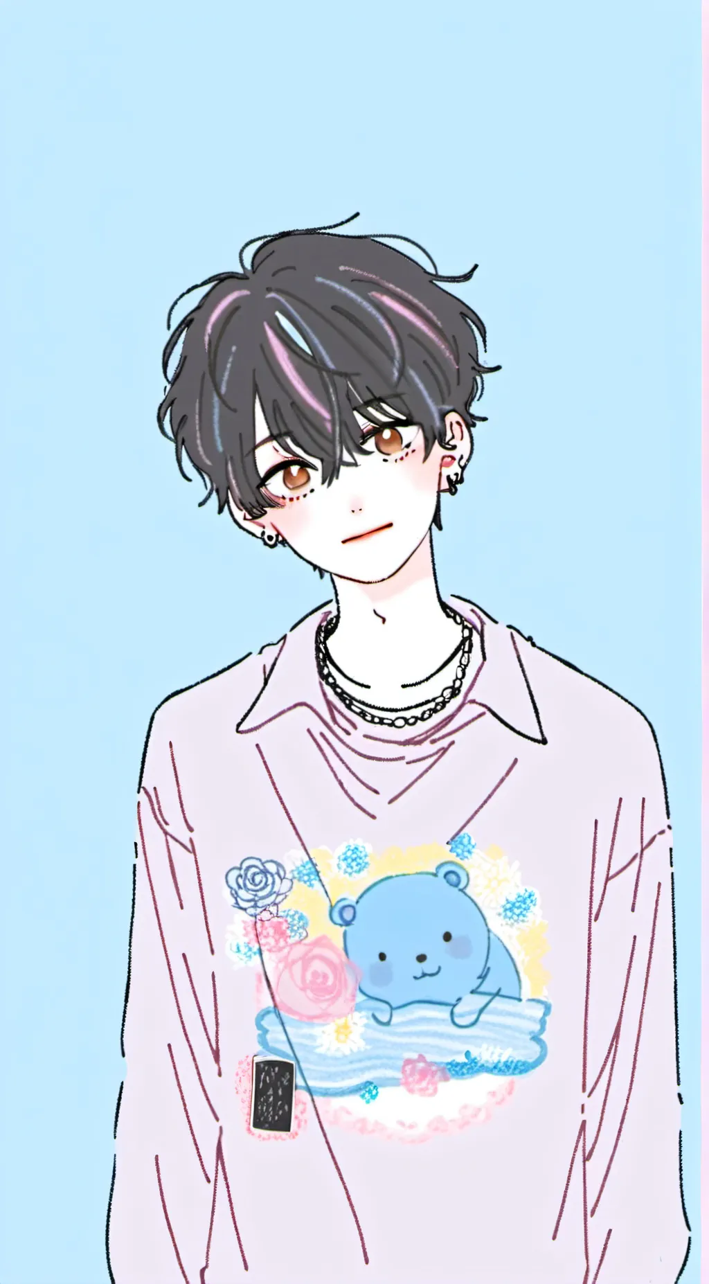 ai character: Felix  background