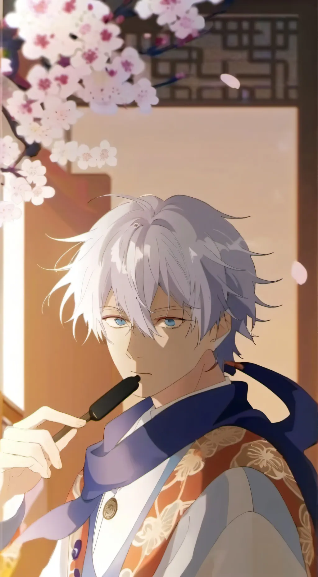 ai character: ❁gσᴊσ❁ background