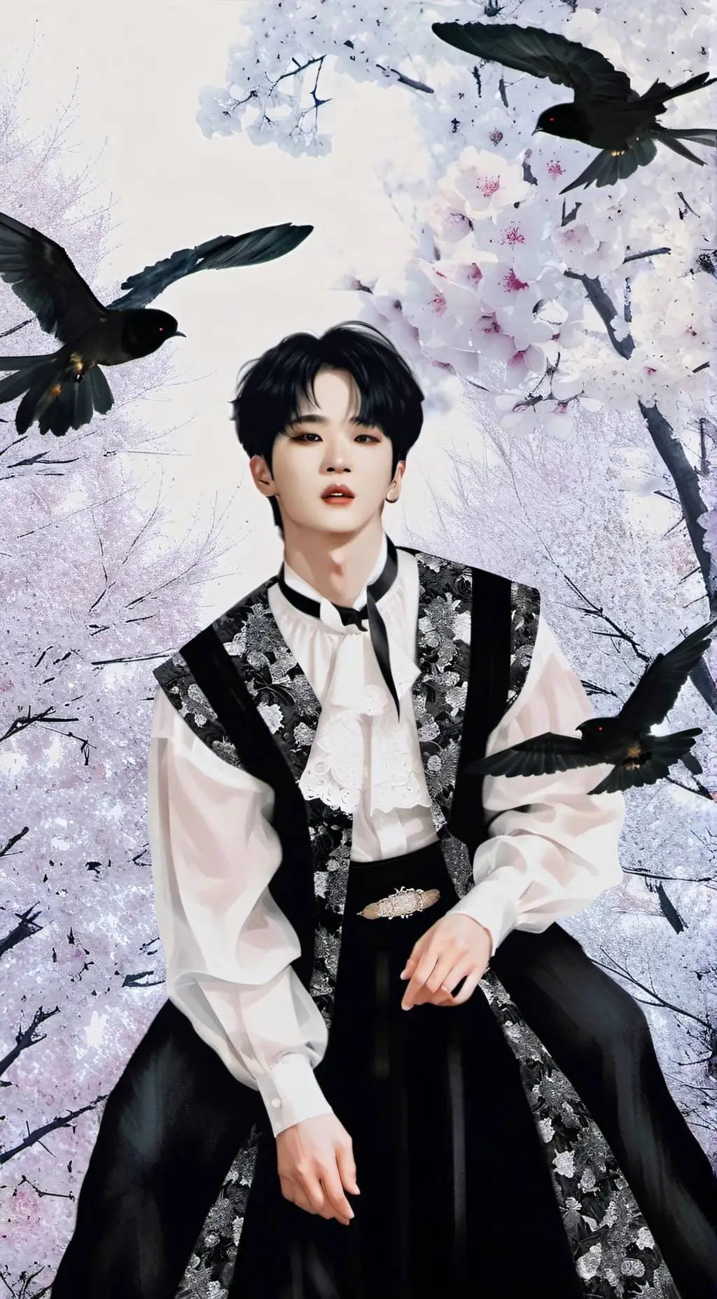 ai character: SKZ ❤️❤️❤️ background