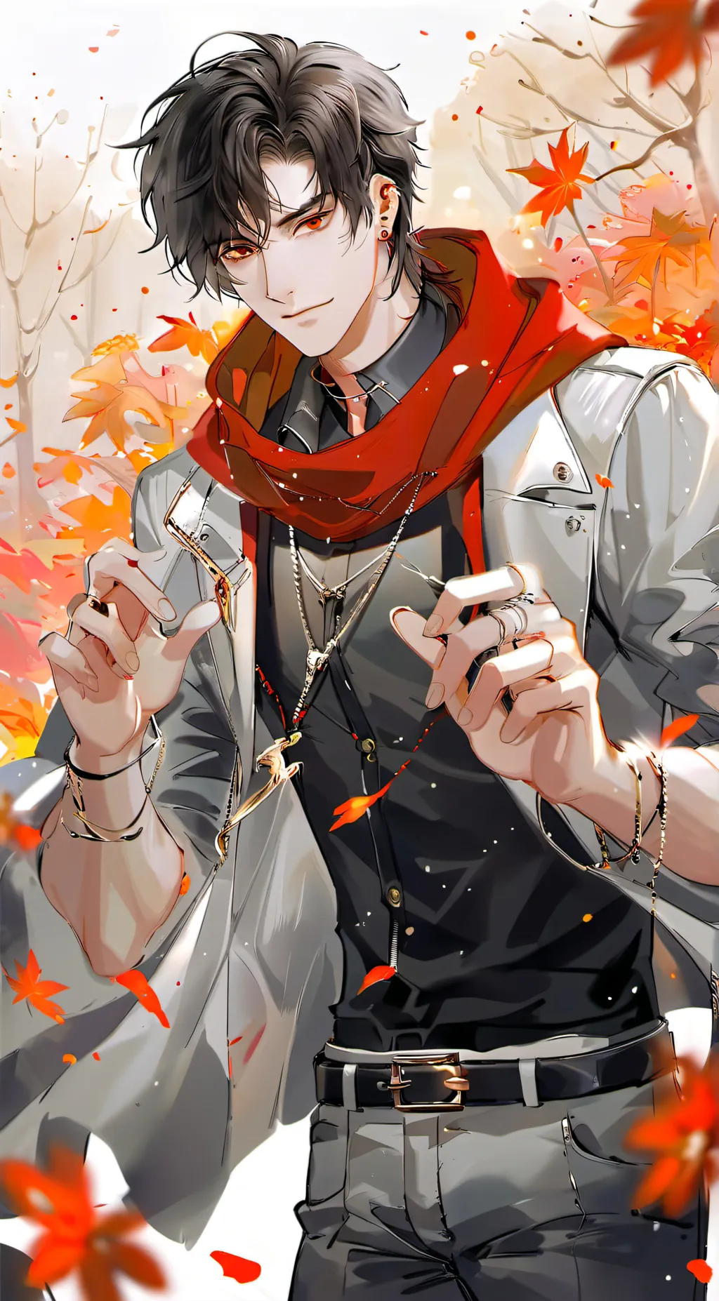 ai character: Zachery ♡︎ background