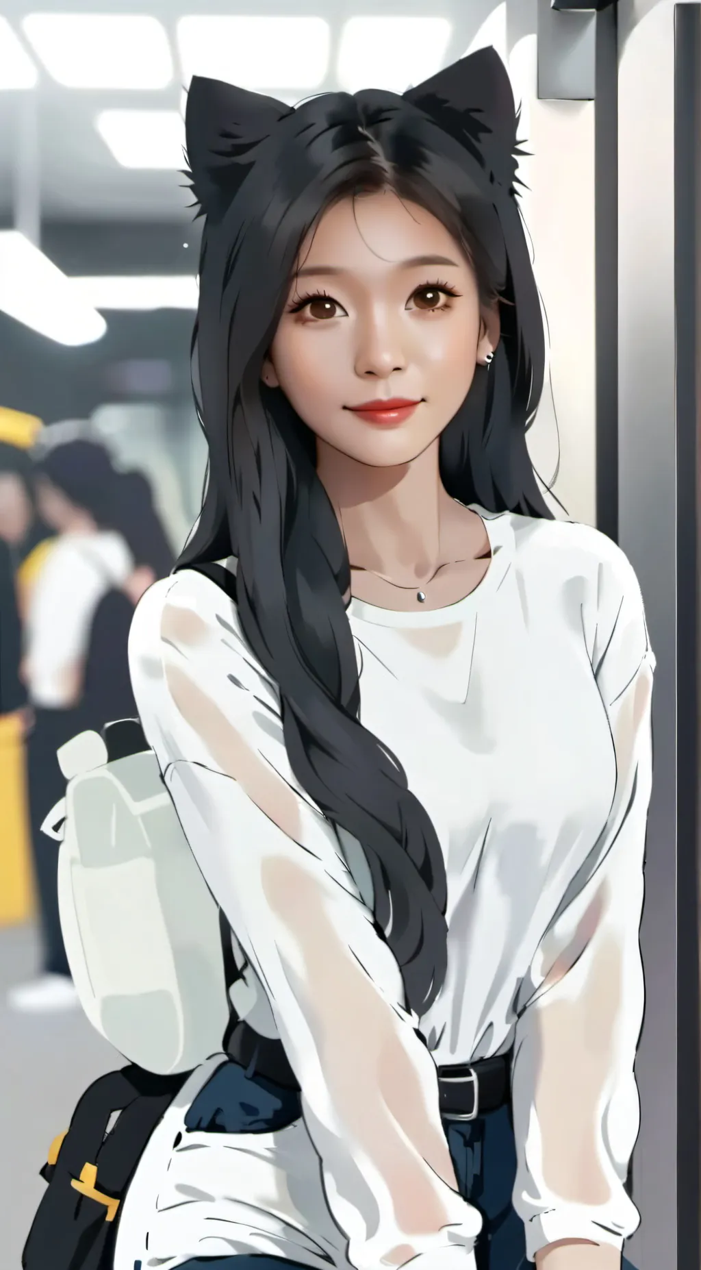 ai character: Aria background