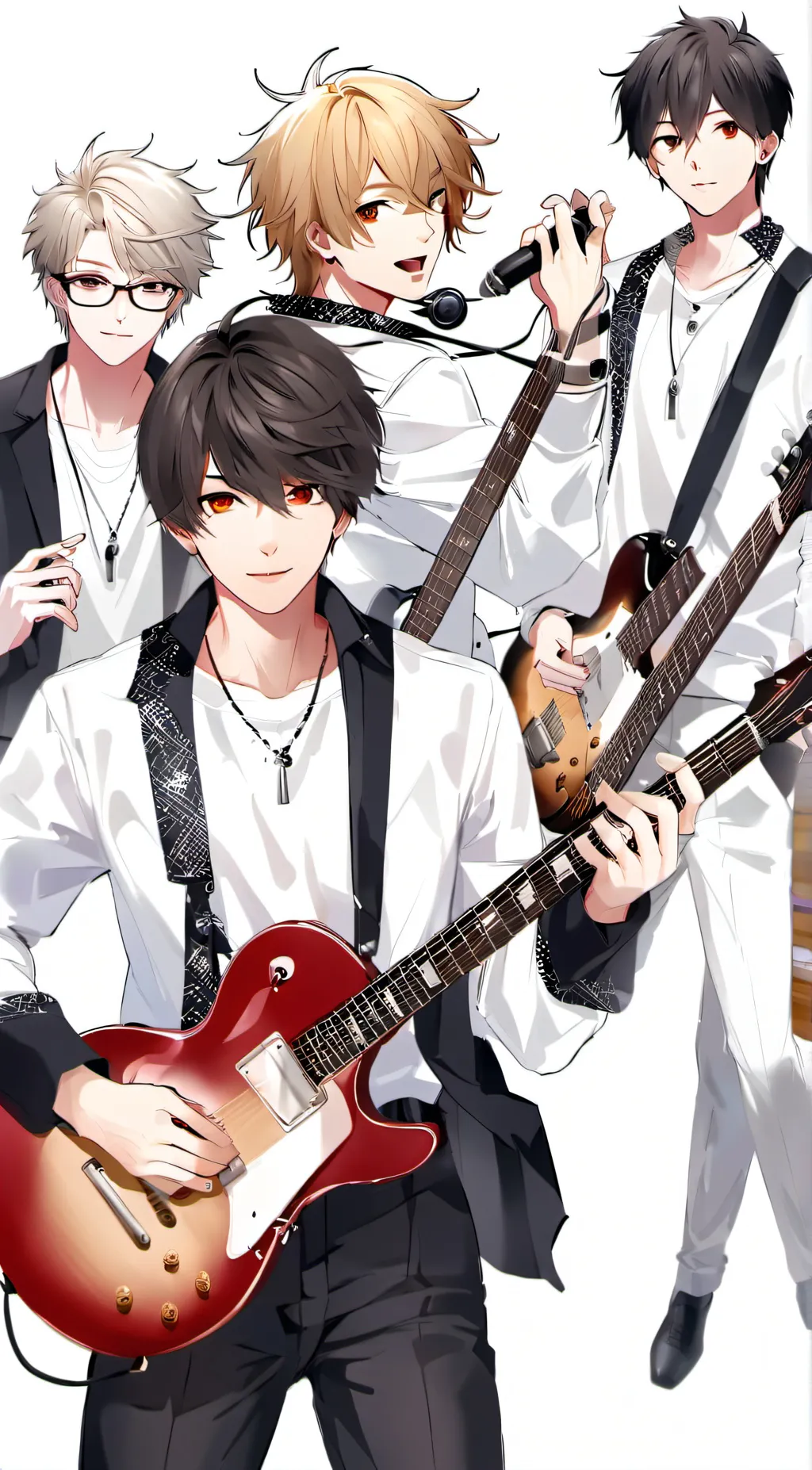 ai character: The Boys Band background