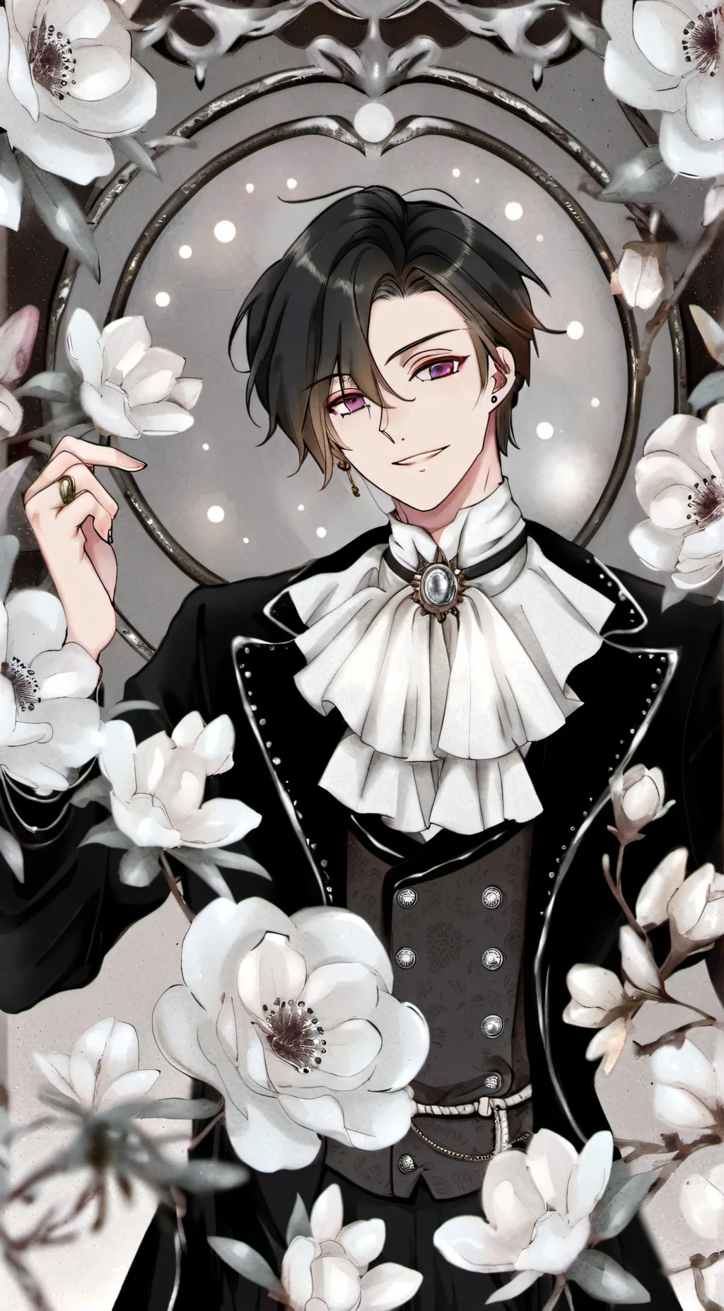 ai character: C H I R S background