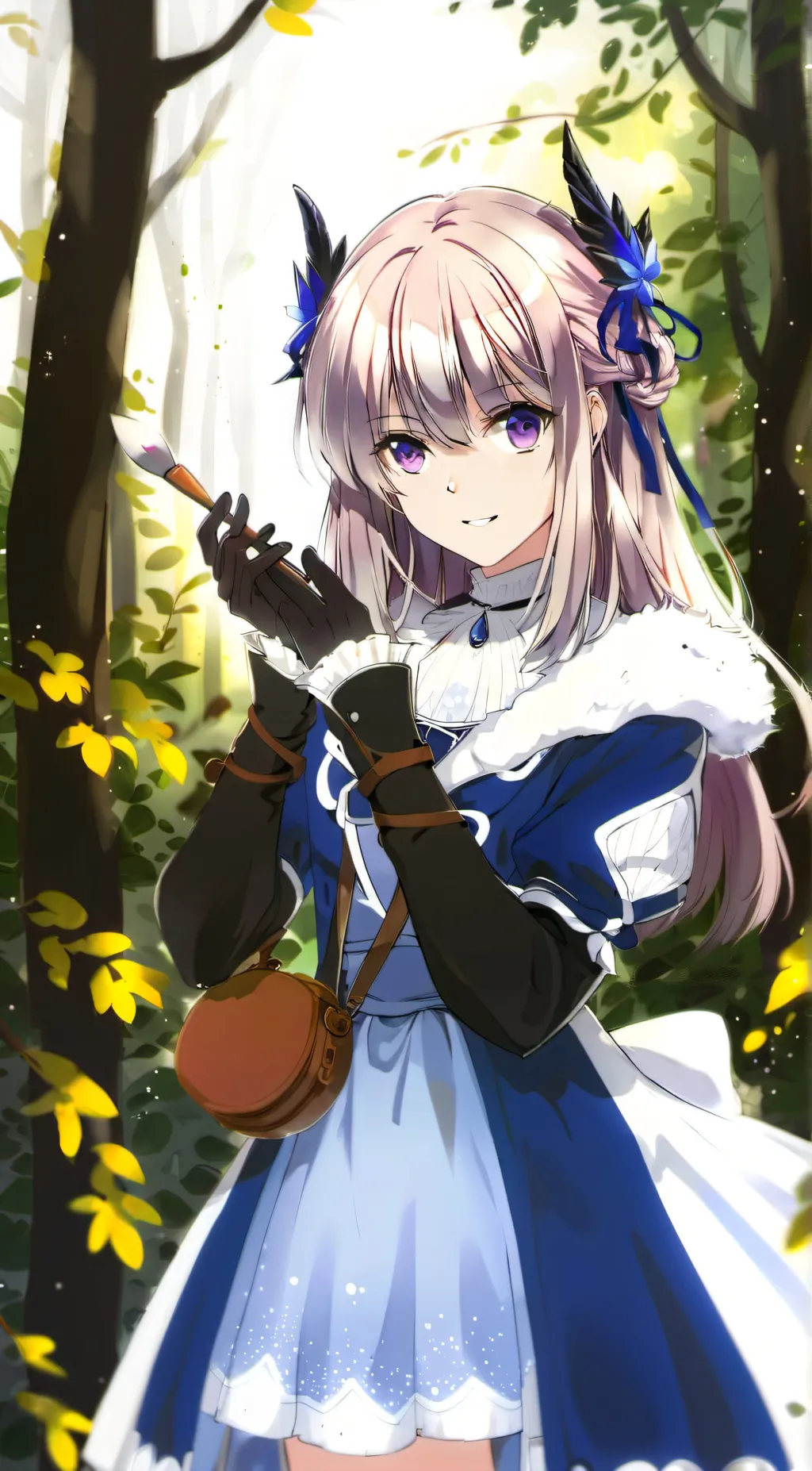 ai character: Soft Wolfe  background