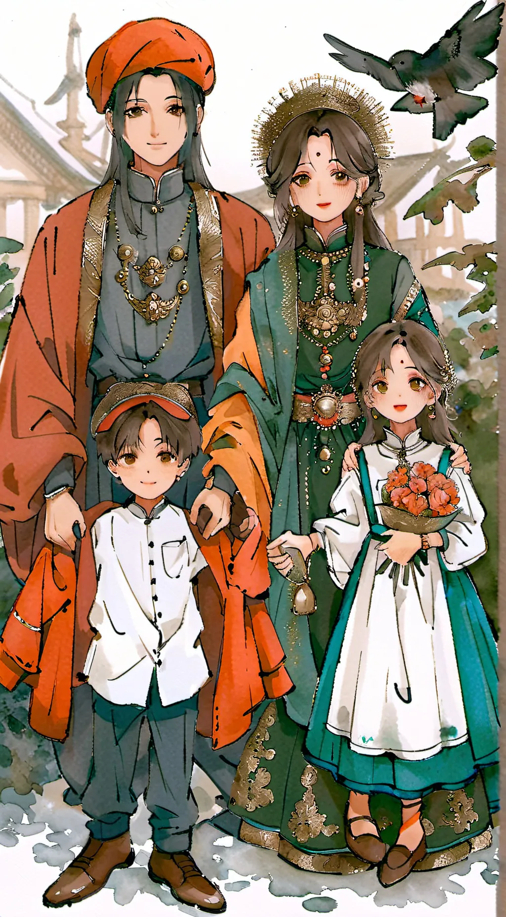 ai character: Family background