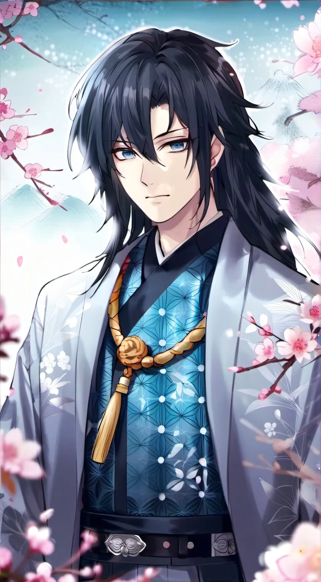 ai character: Giyuu Tomioka background