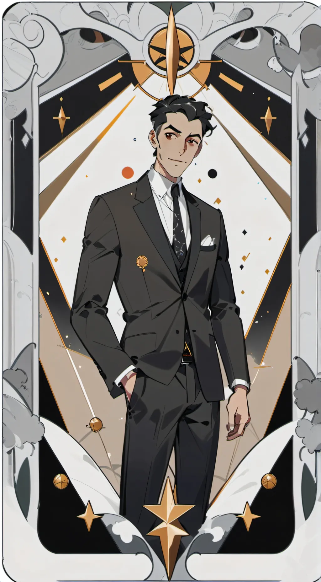 ai character: Marcus background