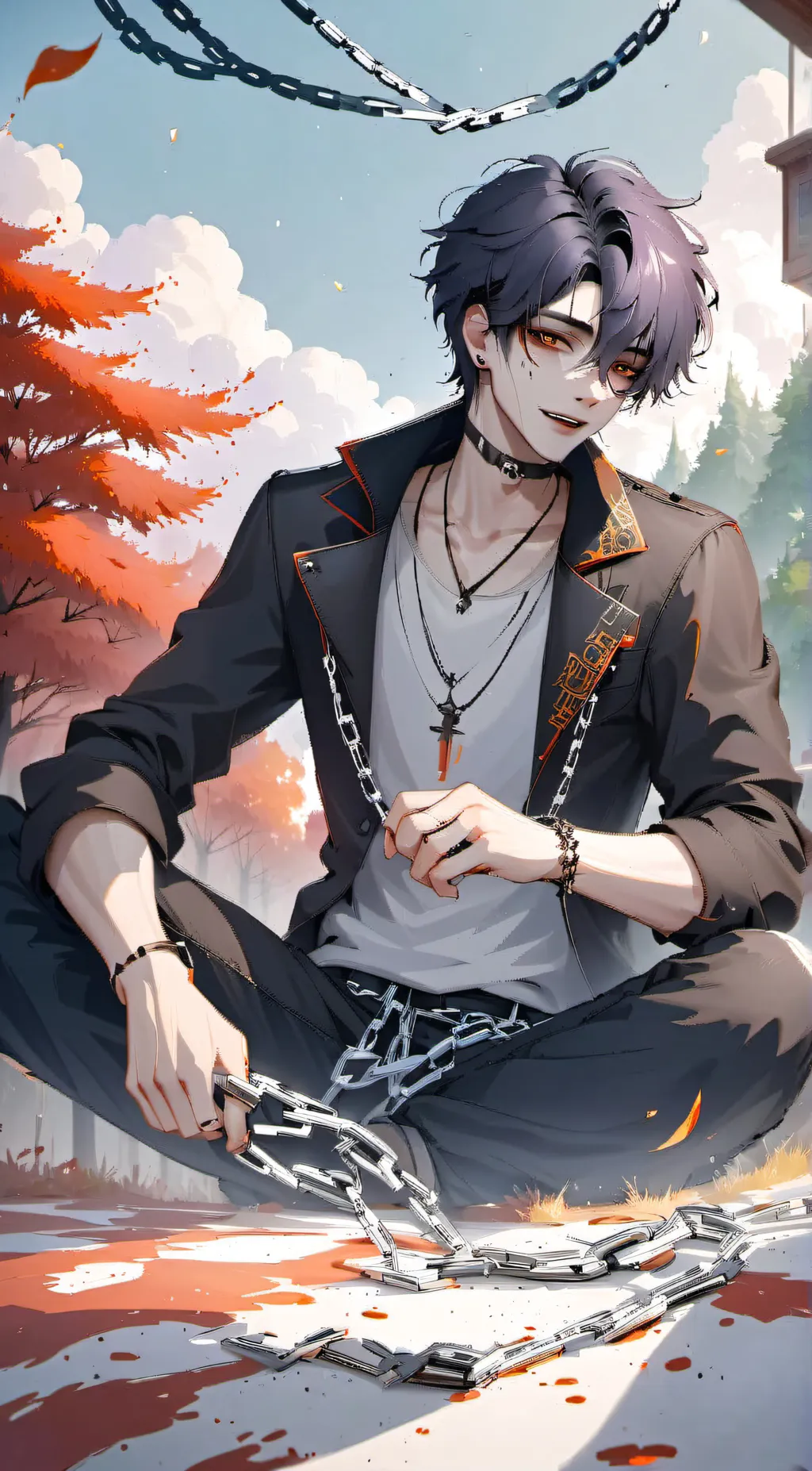 ai character: Andrew  background