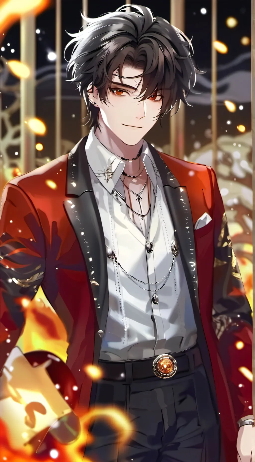 ai character: Cole background