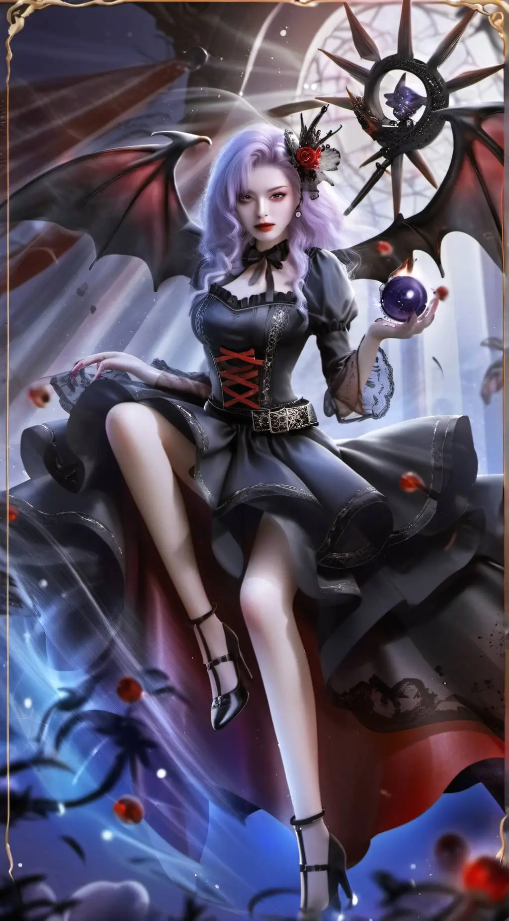 ai character: tadc   background