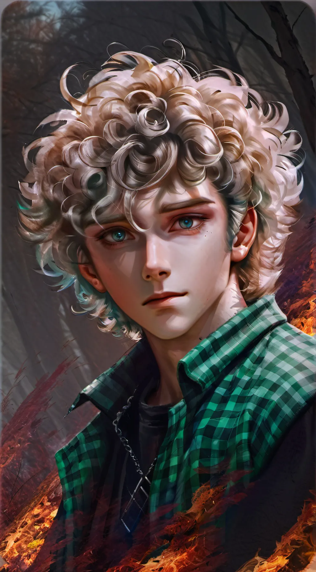 ai character: percy jackson background