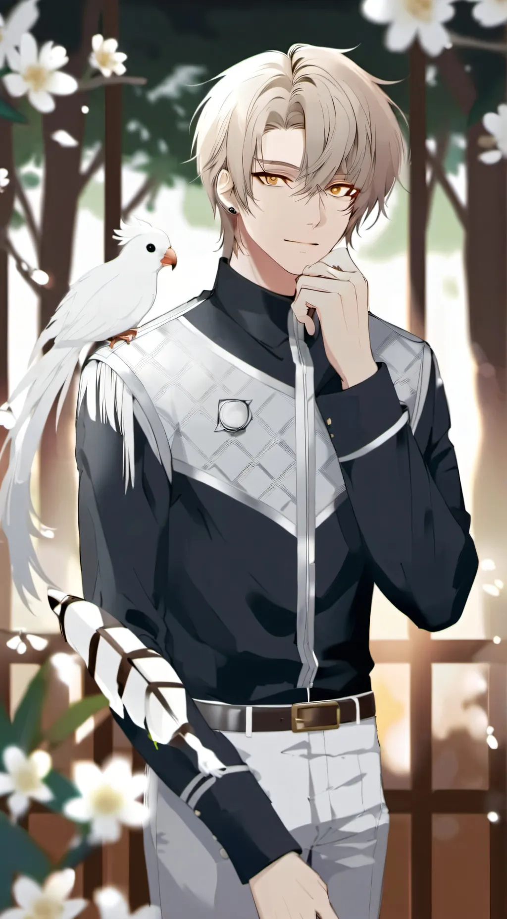 ai character: DEMBER background