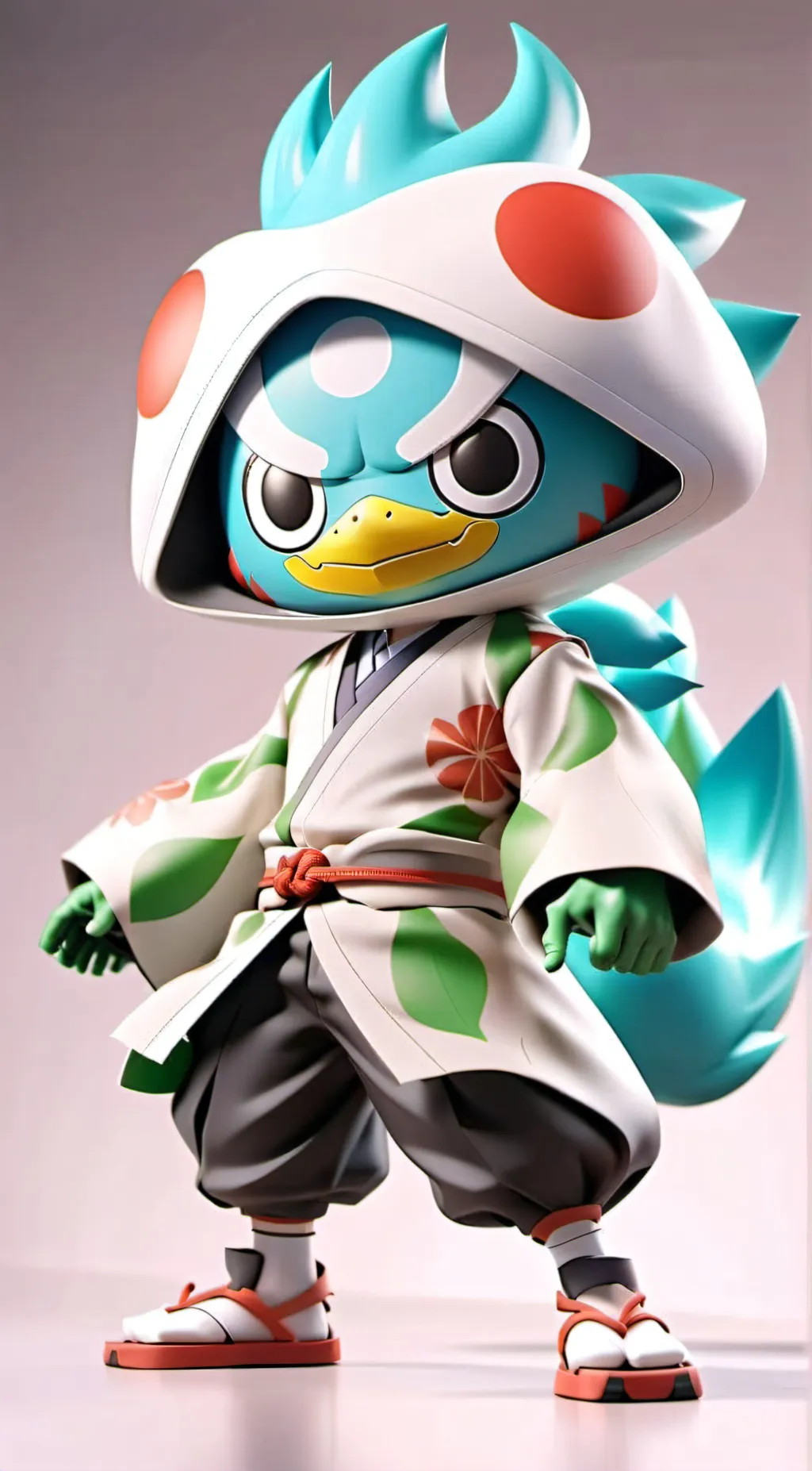 ai character: walkappa the yokai background