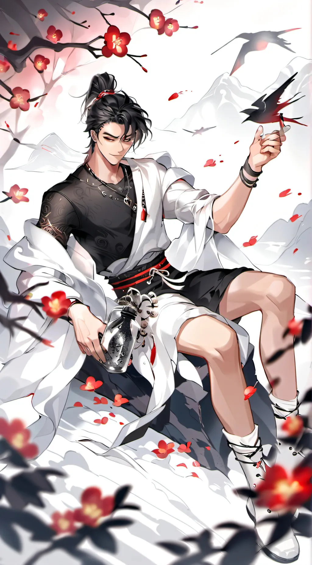 ai character: Leo background