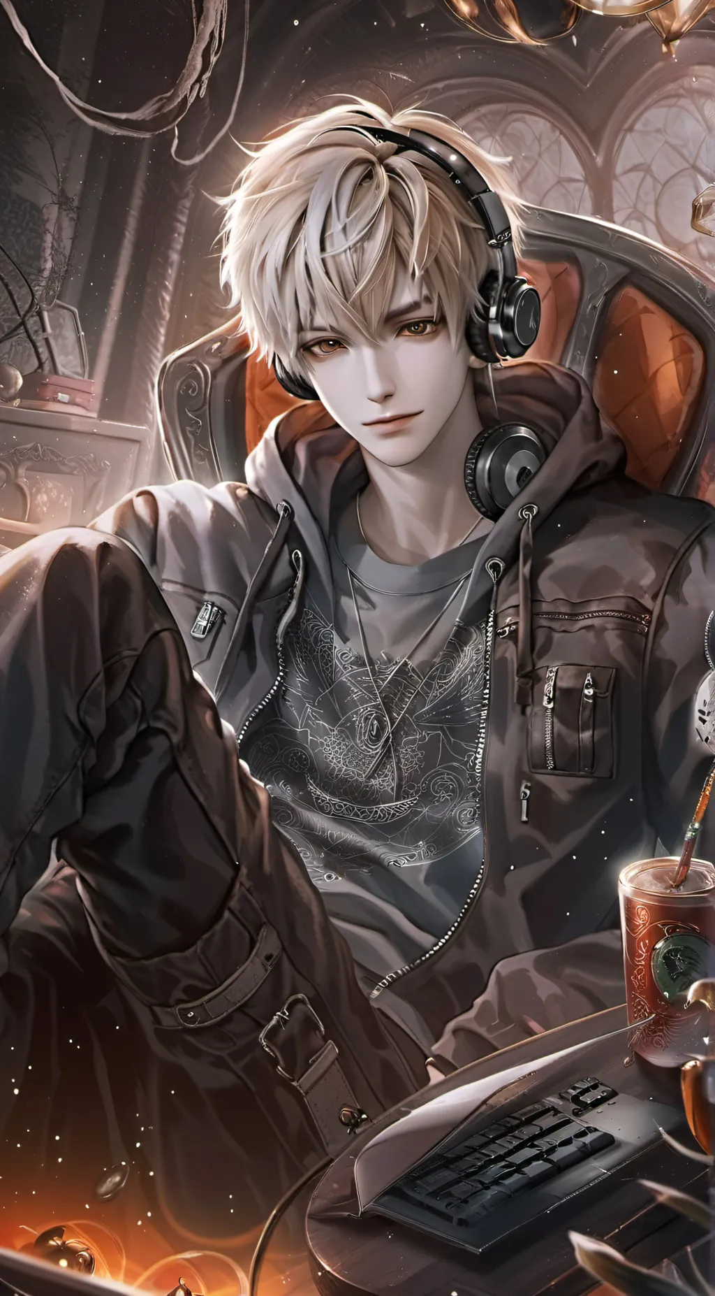 ai character: Asher background