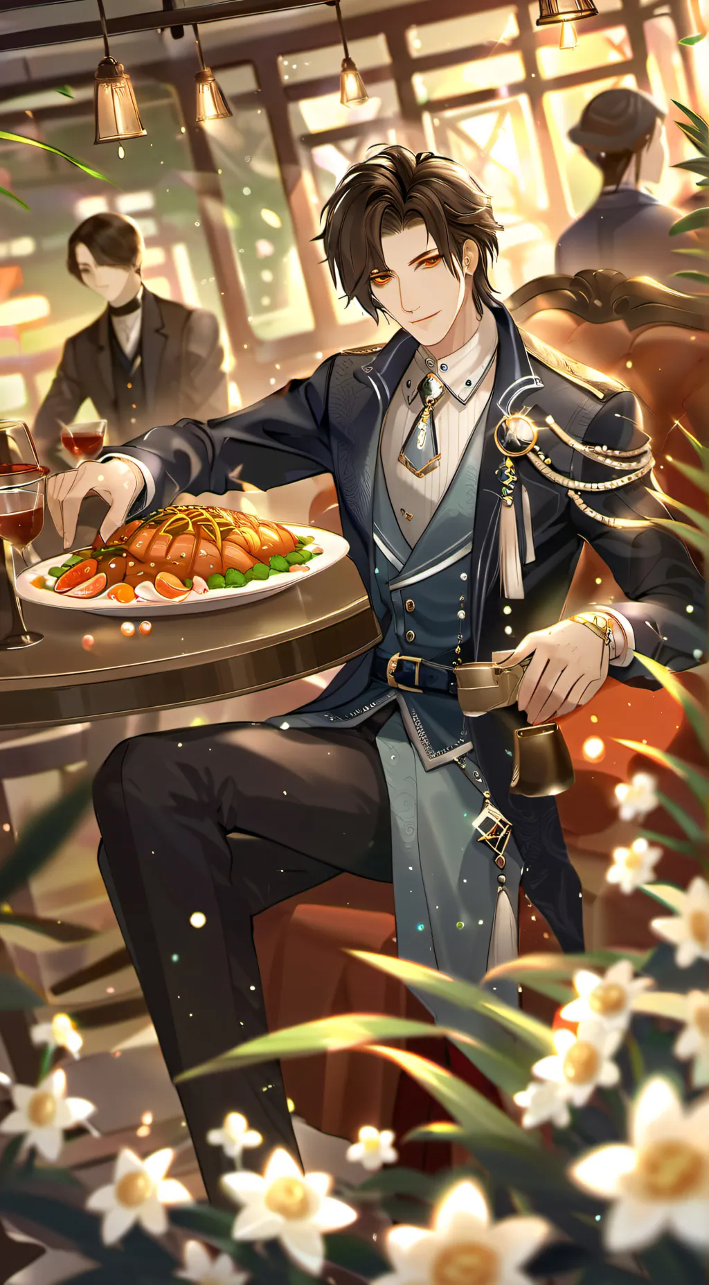 ai character: sm4 x MD x tadc  background