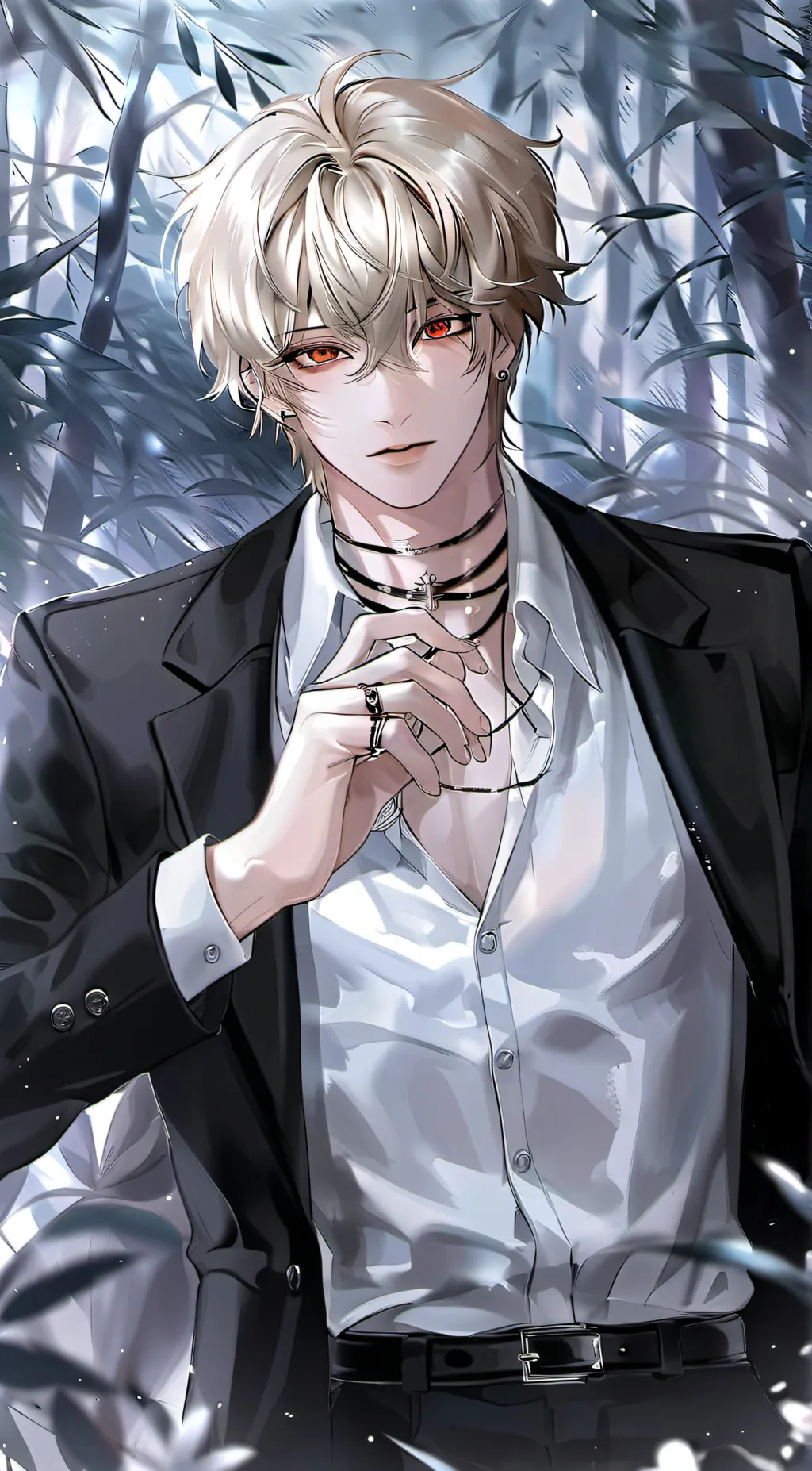 ai character: Bakugo Katsuki~✞ background