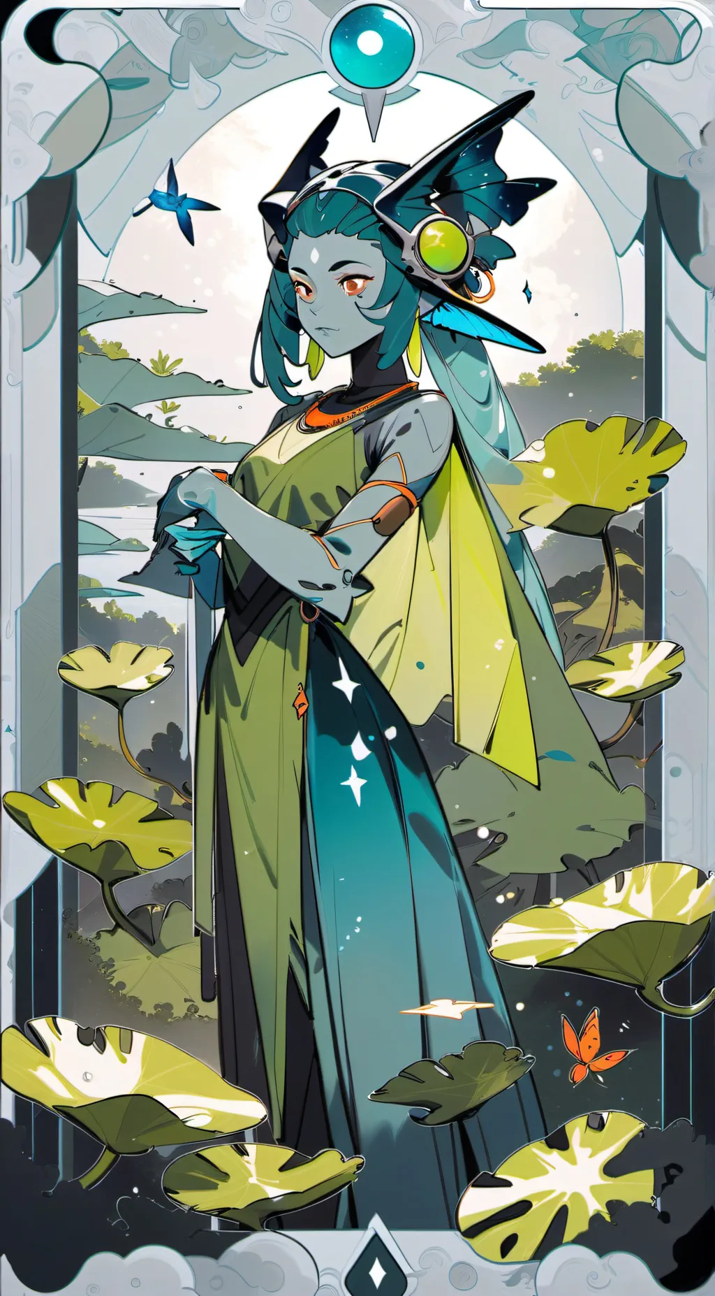 ai character: Kiara background