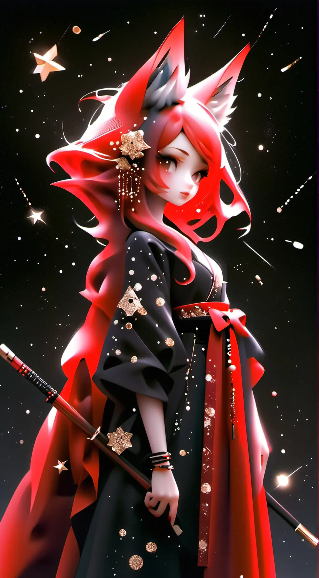 ai character: Rosalina  background