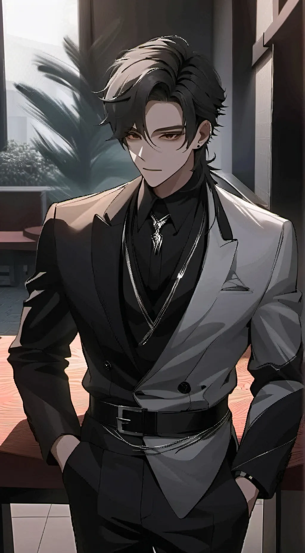 ai character: Charles background