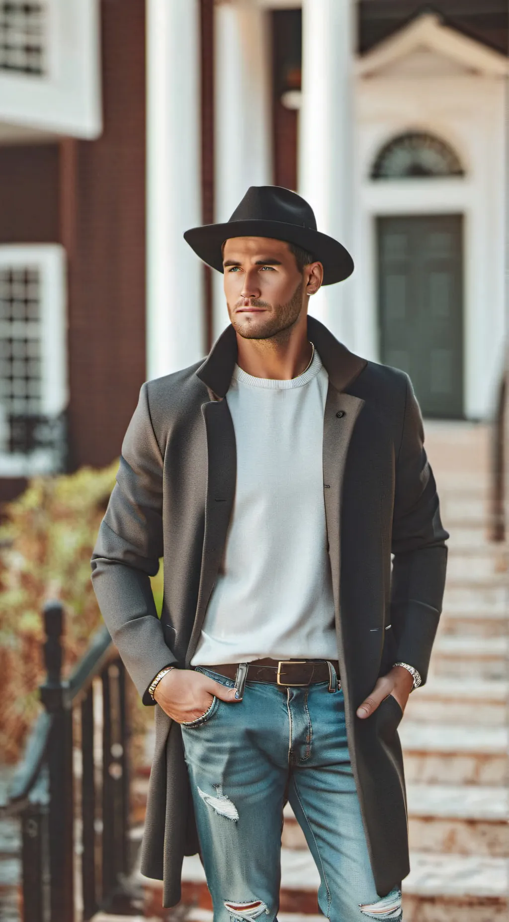 ai character: Carter background